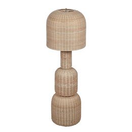 Kootu Natural Rattan Floor Lamp