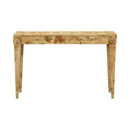 Brandyss Natural Burl Work Desk - UK