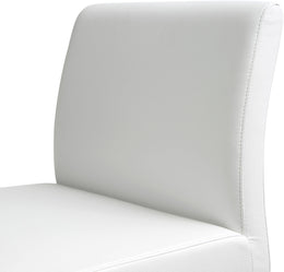 Denmark White Stainless Steel Barstool - Set of 2 - UK