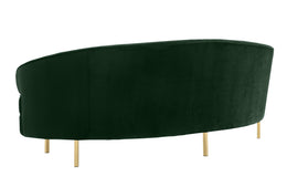 Baila Forest Green Velvet Sofa