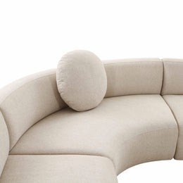 Broohah Beige Linen Sectional - UK