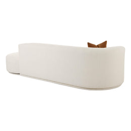 Fickle Cream Boucle 2-Piece Chaise Modular LAF Sofa - UK