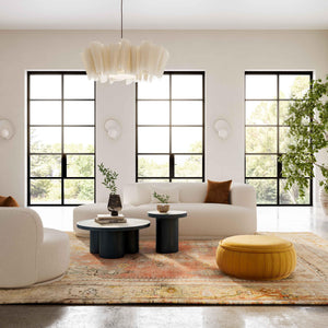 Fickle Cream Boucle 2-Piece Chaise Modular RAF Sofa - UK