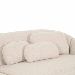Misty Cream Boucle Modular 4-Seater Sofa