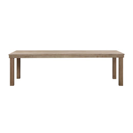 Cassie Natural 108 Inch Rectangular Outdoor Dining Table