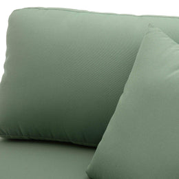 Kapri Moss Green Modular Outdoor RAF Corner Seat