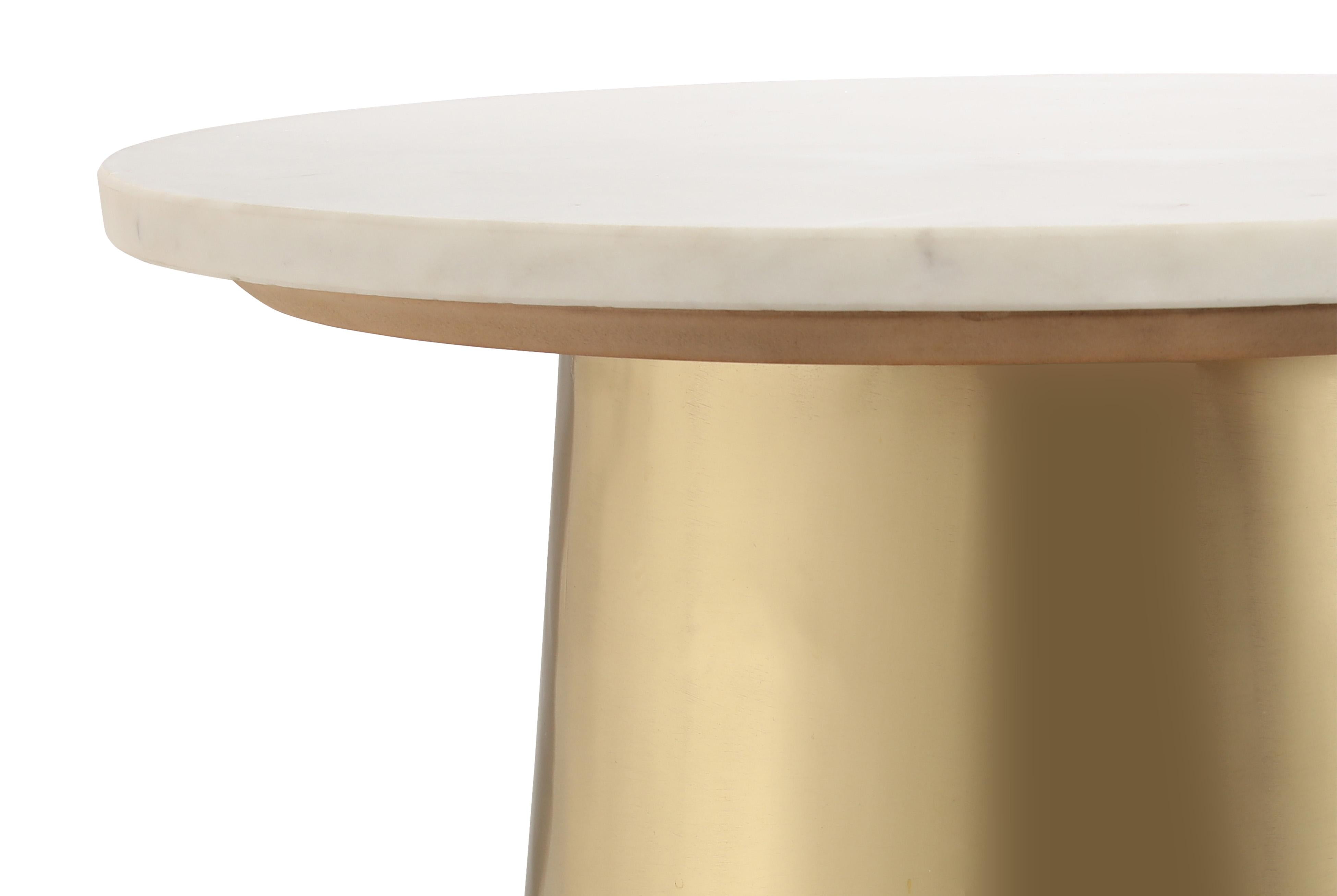 Bleeker Marble Side Table - UK