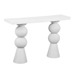 Lupita White Console Table - UK