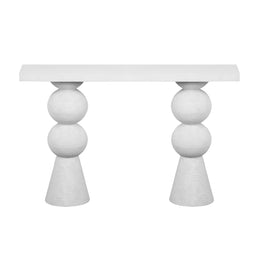 Lupita White Console Table - UK