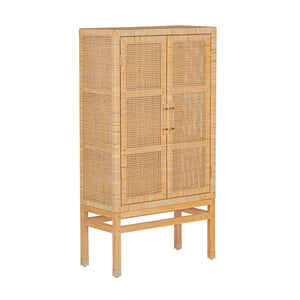 Amara Natural Woven Rattan Cabinet