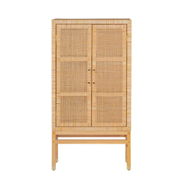 Amara Natural Woven Rattan Cabinet