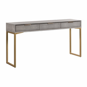 Pesce Shagreen Console Table - UK