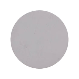 Morse White Wooden Accent Table