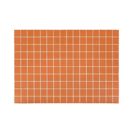 Mixie Brick Orange Tile Indoor / Outdoor Coffee Table