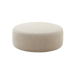 Broohah Beige Linen Ottoman - UK