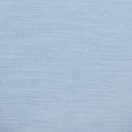 Dex Faded Blue Upcycled Fabric Ottoman