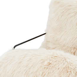 Kimi Natural Genuine Sheepskin Chair - UK