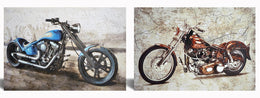 Hand Painted Textured Canvas (Set) Curated Canvas