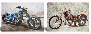 Hand Painted Textured Canvas (Set) Curated Canvas