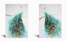 Hand Painted Textured Canvas In Frame (Set) Curated Canvas