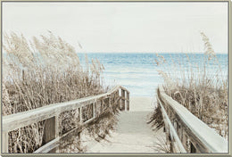 Hand Painted Textured Canvas In Frame Curated Canvas
