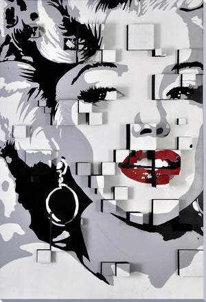 3D Print On Canvas Curated Canvas