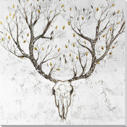 Hand Painted Textured Canvas Curated Canvas