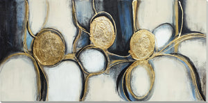Hand Painted Textured Canvas Curated Canvas