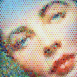 Hand Painted Textured Canvas Curated Canvas