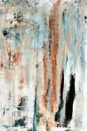 Hand Painted Textured Canvas Curated Canvas