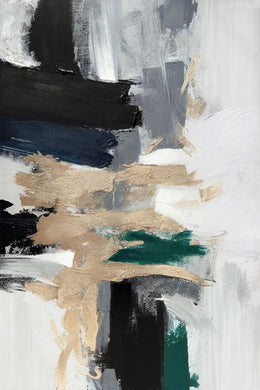 Hand Painted Textured Canvas Curated Canvas