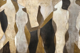 Hand Painted Textured Canvas Curated Canvas