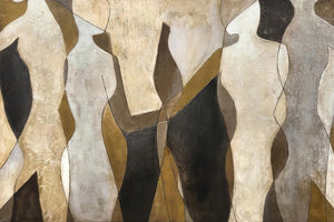 Hand Painted Textured Canvas Curated Canvas