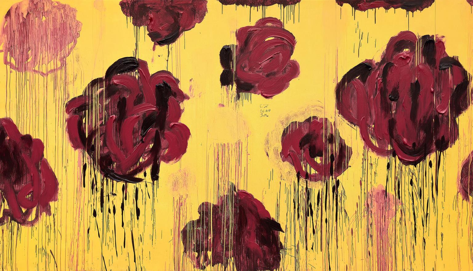 Hand Painted Textured Canvas Curated Canvas
