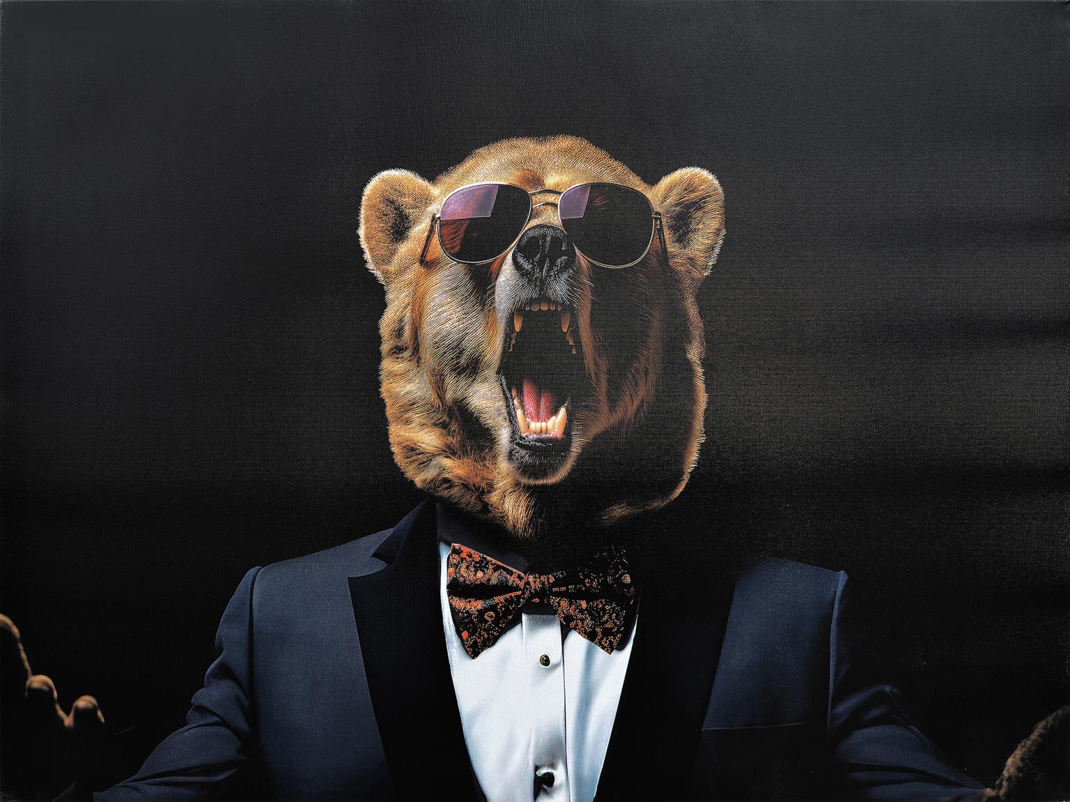 Hand Painted Textured Canvas Curated Canvas