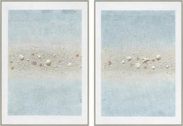 Beach Abstract (Set 2) Curated Canvas
