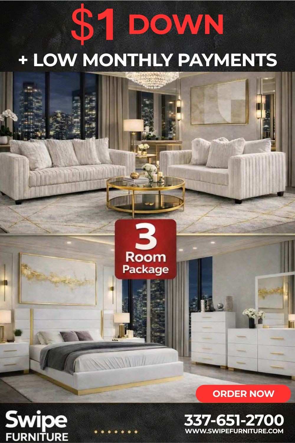 Sephora 3 Room Package