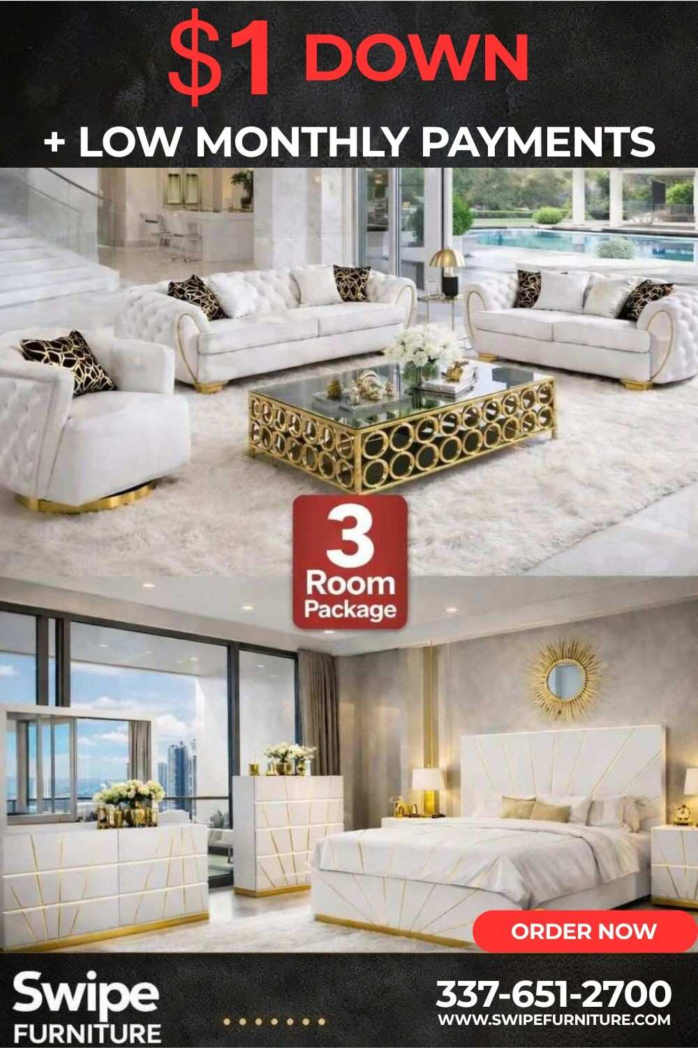 Nicole 3 Room package