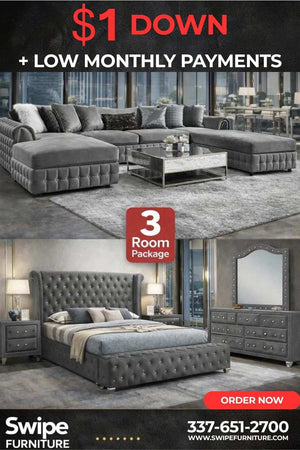 North Hills 3 Room Package Free Mattress