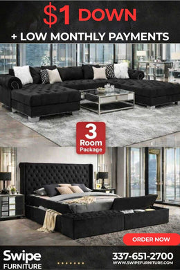 Park Hills 3 Room Package Free Mattress