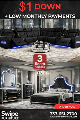 Tech 3 Room Package – Black