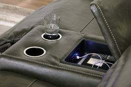 Center Line 4-Piece Power Reclining Sectional