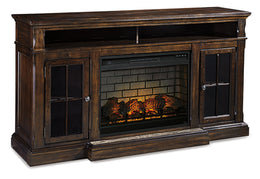 Roddinton 72" TV Stand with Electric Fireplace