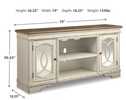 W743-68 - TV Stand 74"L