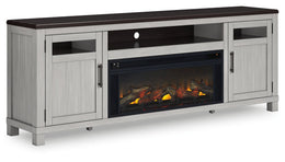 Darborn 88" TV Stand with Electric Fireplace
