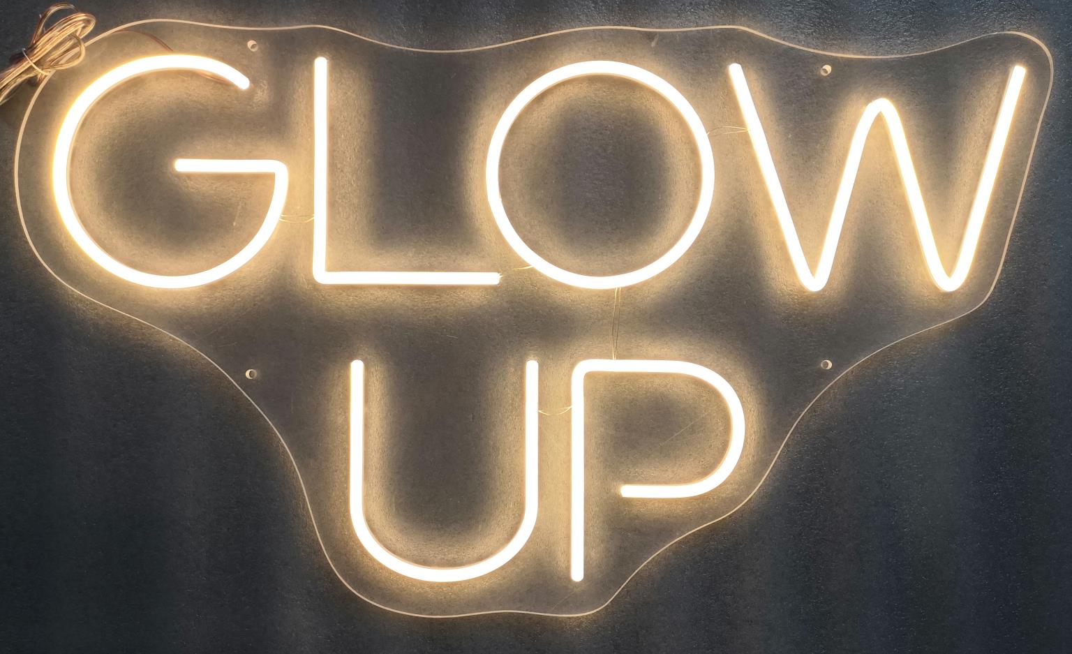 Neon Glow Up Mixed Media