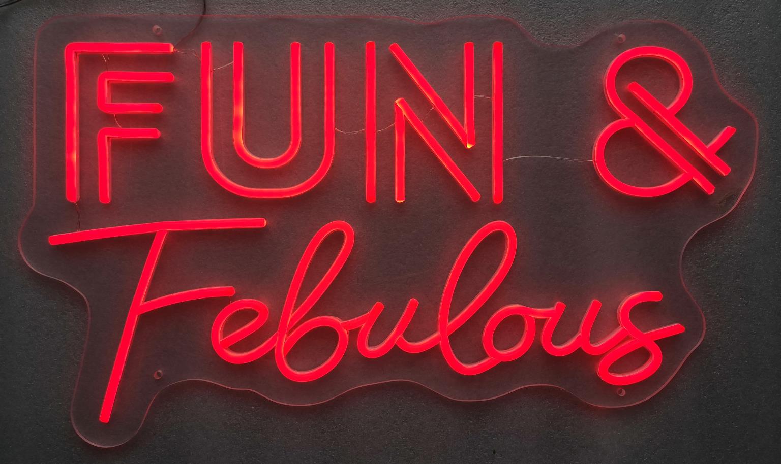Neon Fun & Fabulous Mixed Media