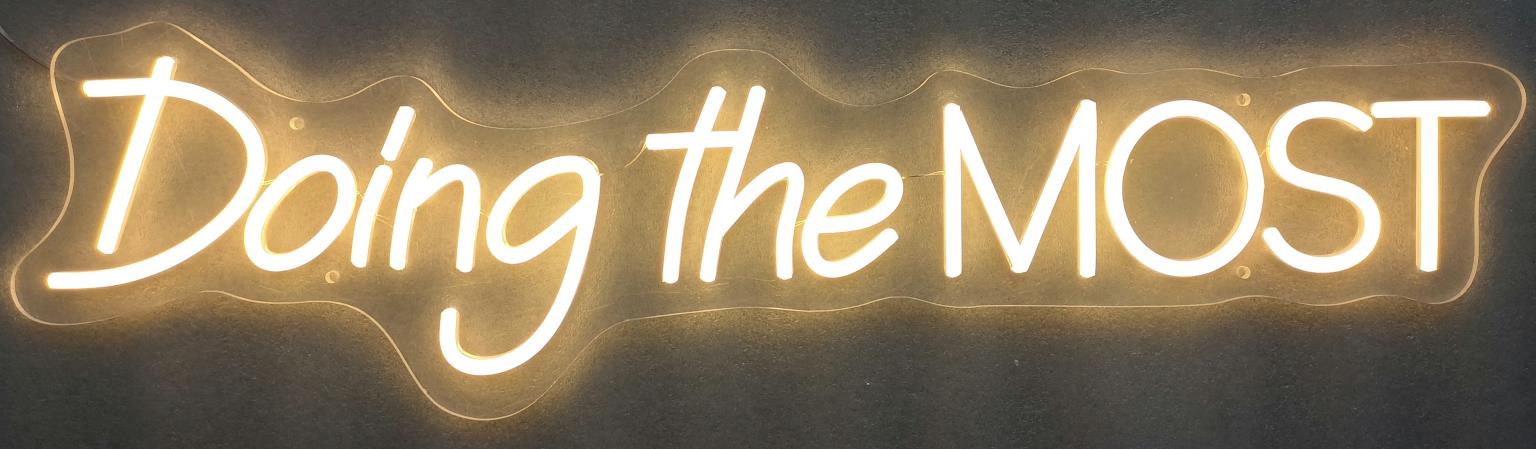 Neon Doing The Most Mixed Media