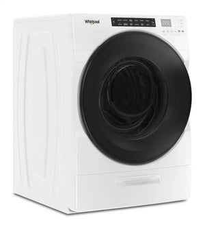 Whirlpool - 4.5 Cu. Ft High Efficiency All In One Washer/Dryer Combo with Steam and Load & Go XL Dispenser - White