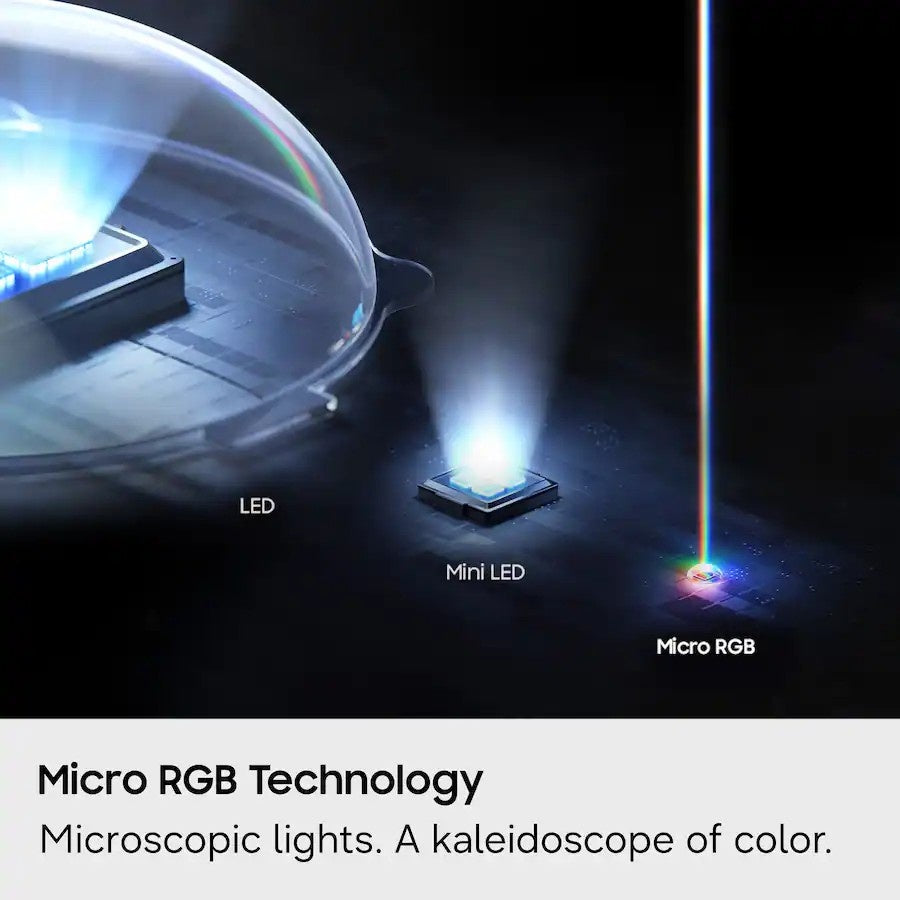 Samsung - 85" Class R85H Series Micro RGB 4K UHD SamsungVisionAI Smart Tizen TV (2026)